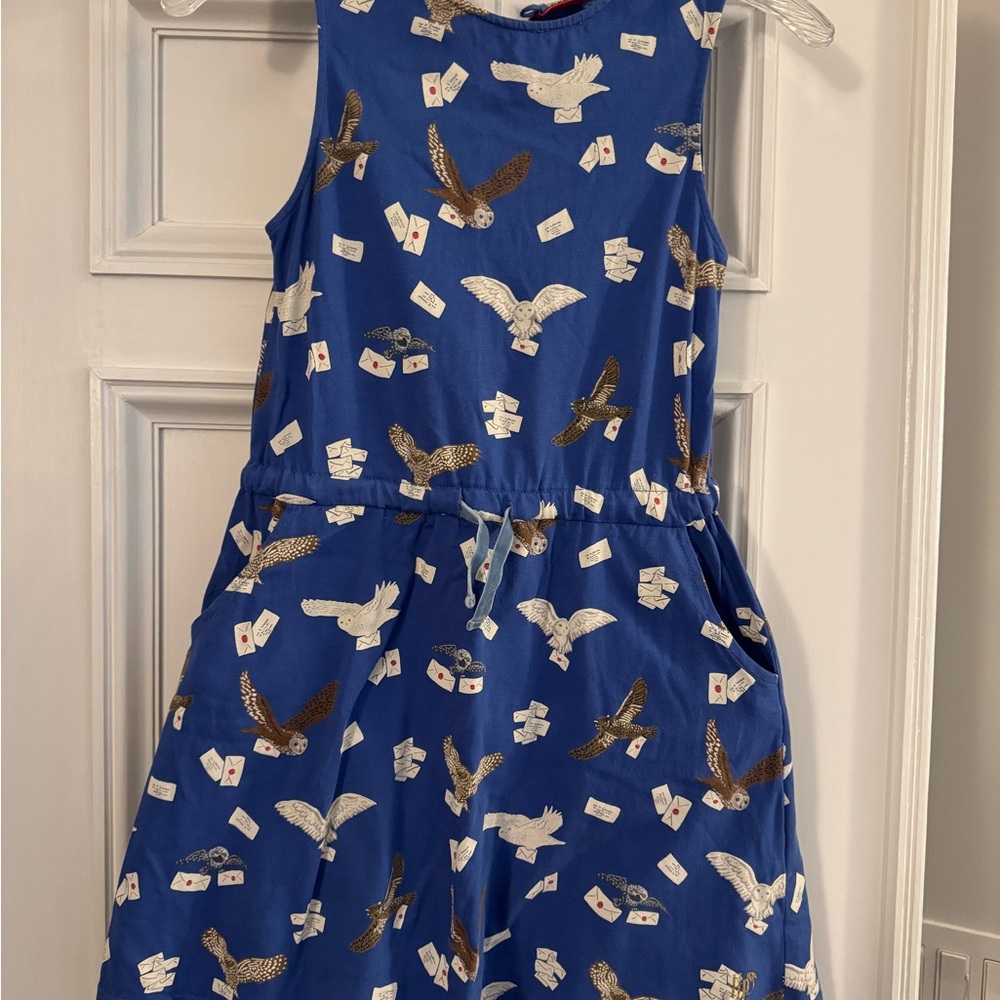 Mini Boden x Harry Potter Owl Post dress (9-10)